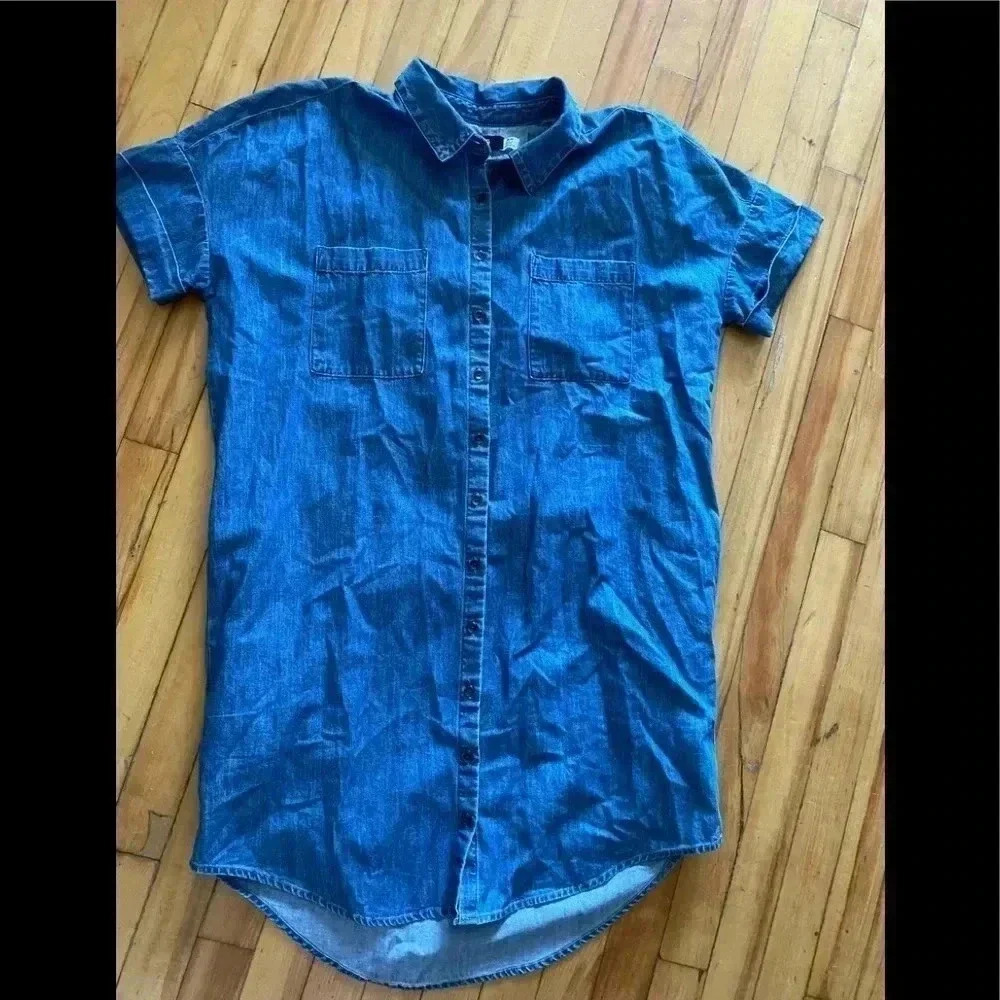 BDG denim tshirt dress